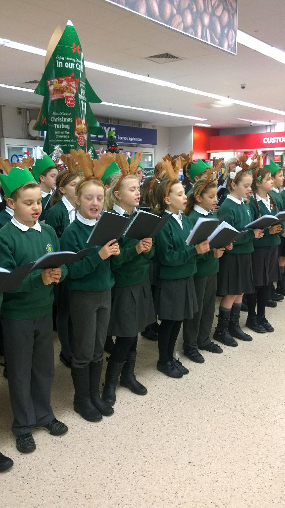 : <a href="/marshacan25/">Marsha Frost</a> <a href="/JackieGrimley/">Jac</a> school choir today the festive spirit is alive at church langley ” they were superb!!!!