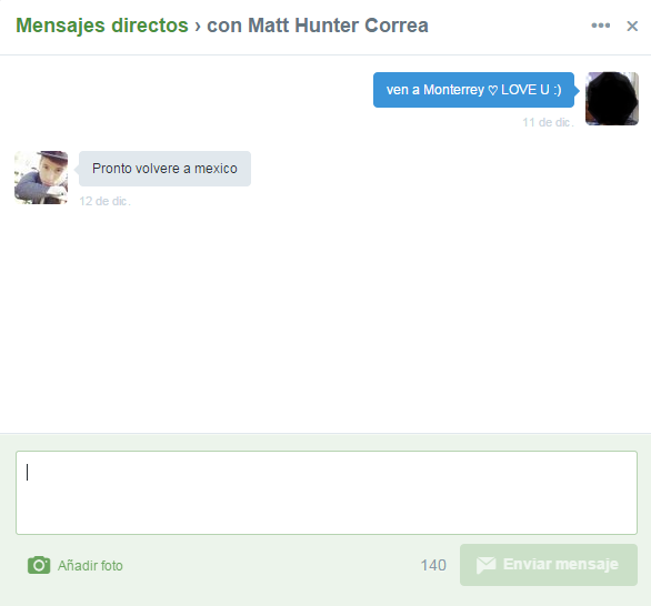 HunterMonterrey's tweet photo. Pues @matthunter123  promete venir pronto a México #MATTHUNTERENMEXICO Love u ! http://t.co/BahlgZPGA0