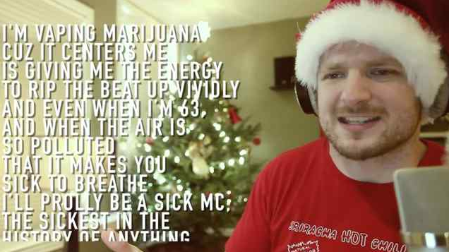 ukulture's tweet photo. @MacLethal With A Crazy Christmas Rap!
#macleathal #Christmas #freestyle #rap #FastNLoud #Xmas http://t.co/by0cCqDVQI http://t.co/K9G3tzFCk8