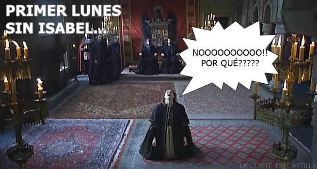 historiascorte's tweet photo. Primer #LunesSinIsabel Si, lo sabemos...pero siempre, con buen humor! #Viñetas @isabel_tve http://t.co/e3VpRaBLpf