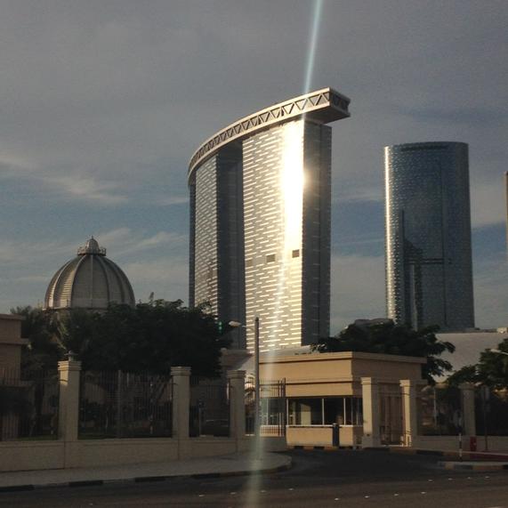 yadsruhT's tweet photo. Paris-Sorbonne University Abu Dhabi &amp;  Gate Towers in Reem Island #InAbuDhabi #UAE #Sorbonne http://t.co/l0toJ0uWt8