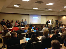 MichiganSpace's tweet image. Michigan Space Program students present at Michigan Innovative Schools Conference.