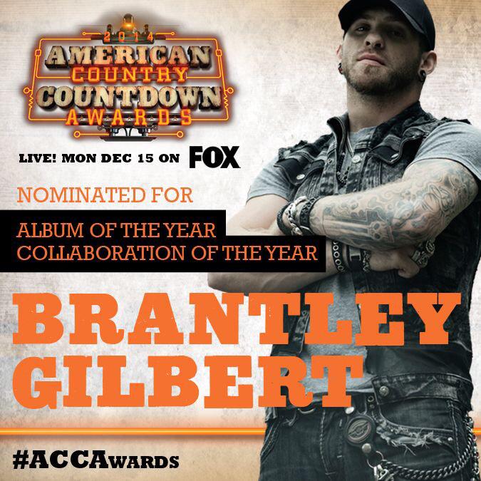 Real_BG_Nation's tweet photo. Tonight! @BrantleyGilbert @TheACCAwards #ACCAwards http://t.co/GgdIVtdx0r