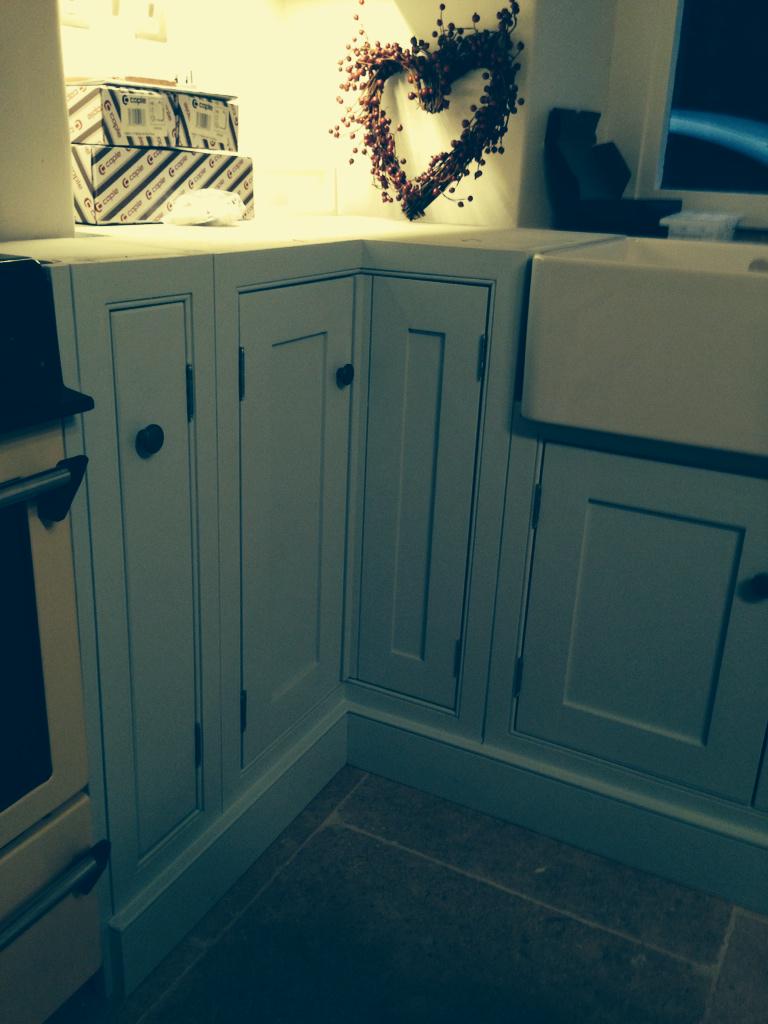 Bespoke kitchen made and fitted,just waiting for granite and to be installed, great job and great customers!!