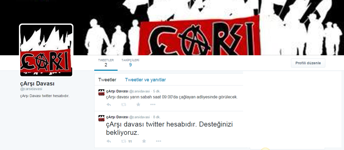 çArşı Davası tweet media