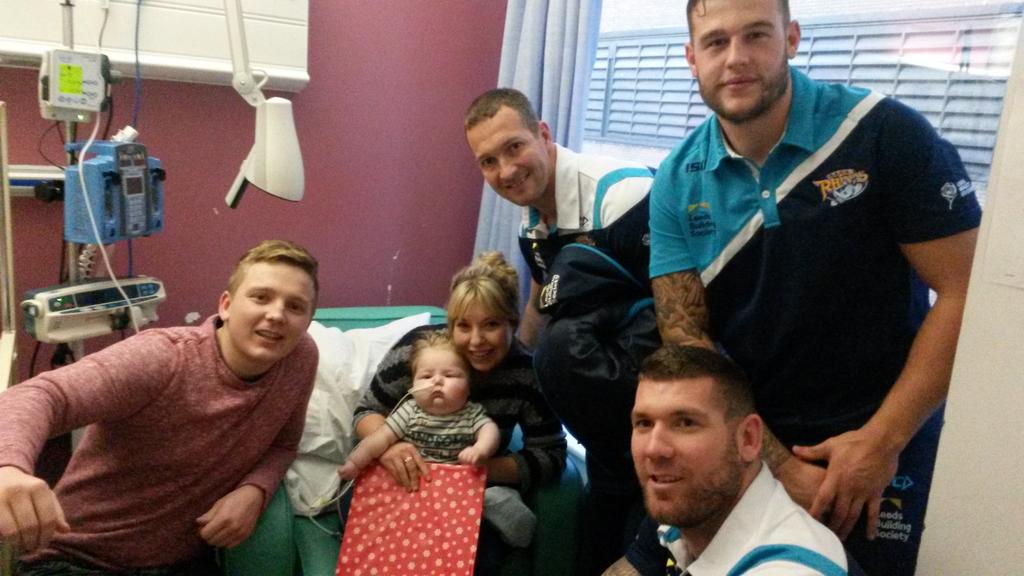 This little lad is 7 months old and has only ever been home for 10 days, yet he still managed a cheeky little smile!