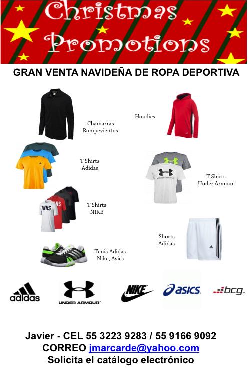 Alberto Franco on Twitter: "@LasAguilasDF Venta de ropa de las mejores marcas Nike, Under Armour, Adidas, Asics, BCG. Me ayudan con RT? http://t.co/5XfF1onHbR" / Twitter