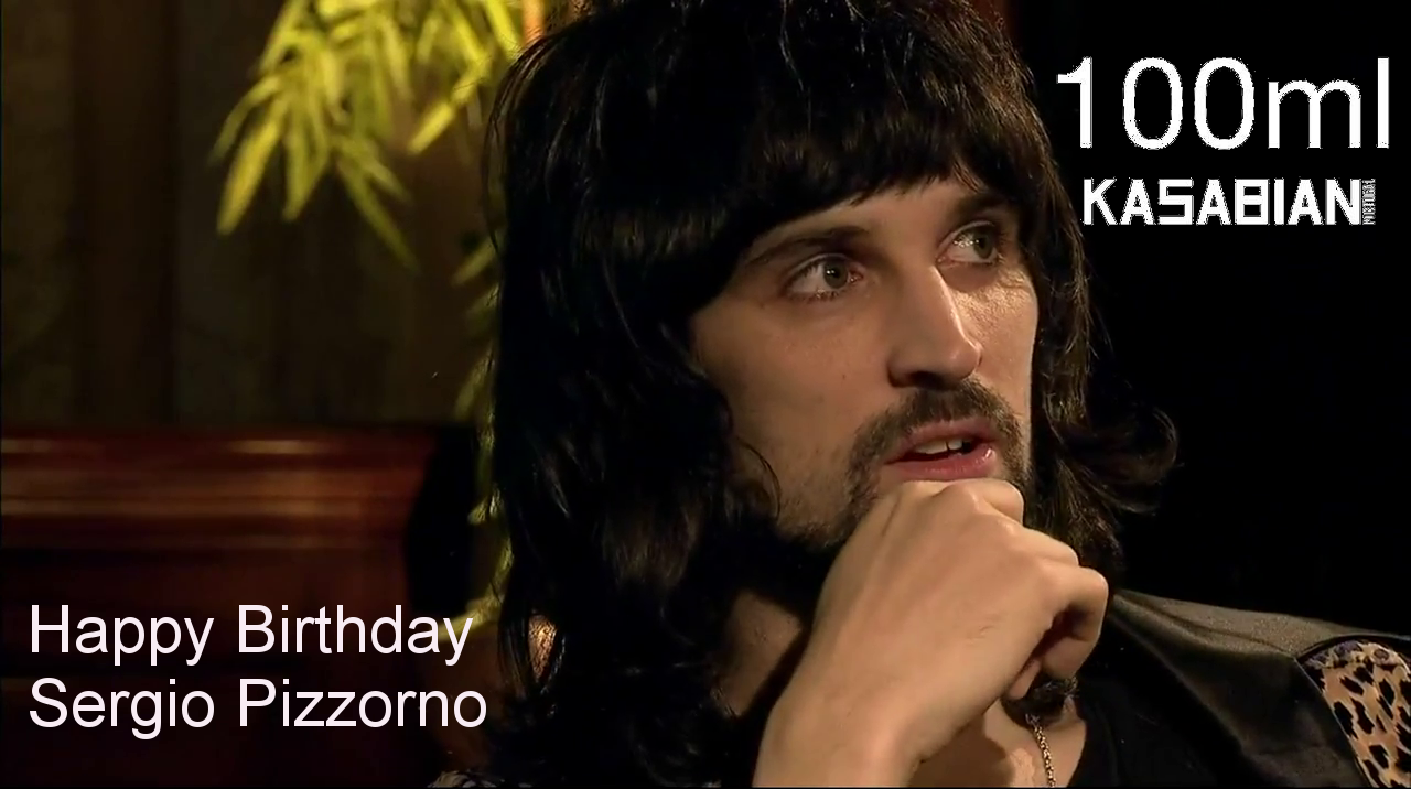 Kasabian Portugal wishes Sergio Pizzorno a happy birthday 