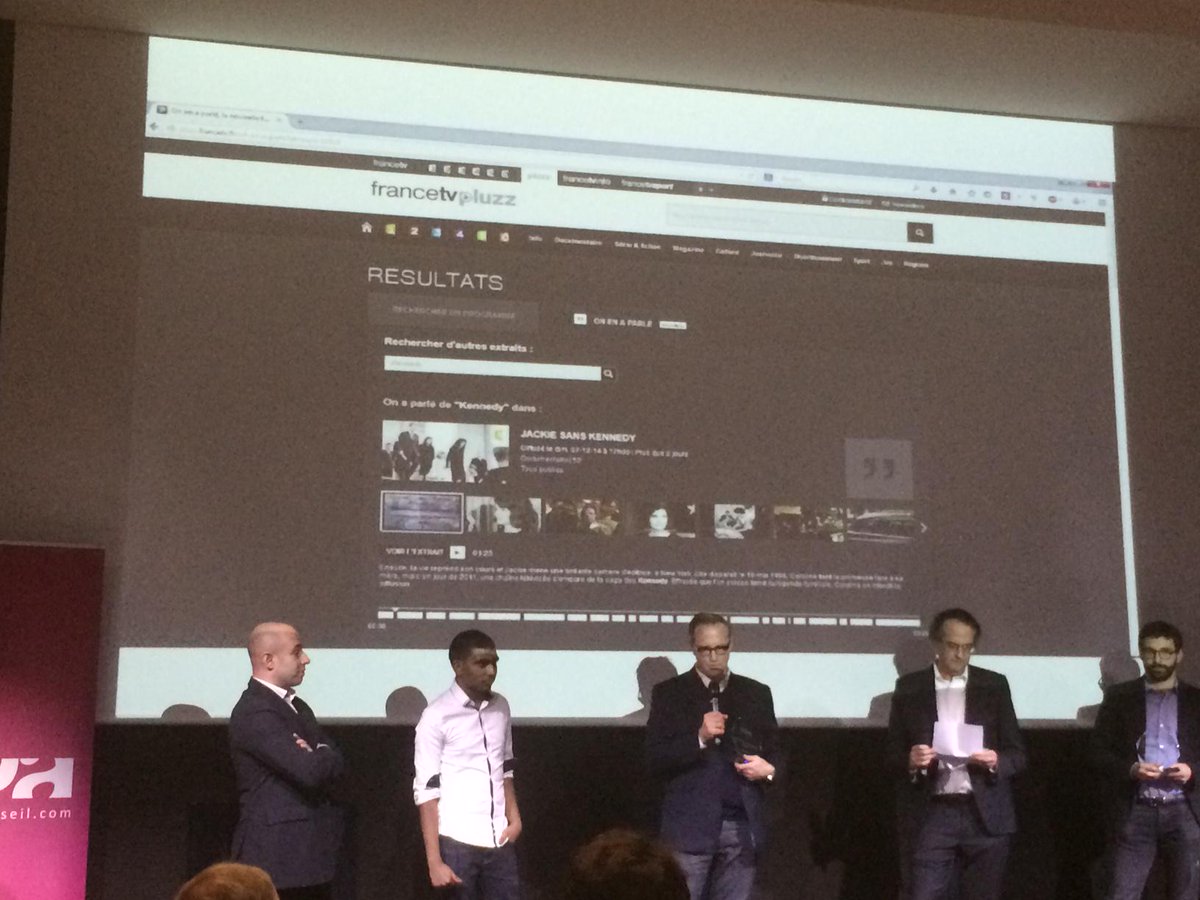 #SMA2014 francetvPluzz remporte le prix de la meilleure interface de services catch up  - Powered by #Leankr