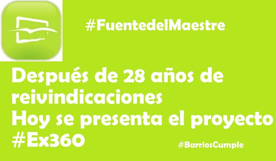 NNGGLaFuente's tweet photo. Se ha quedado atrás el tiempo de promesas, es hora de los hechos #BarriosCumple #Ex360 http://t.co/taV6IlPFUi