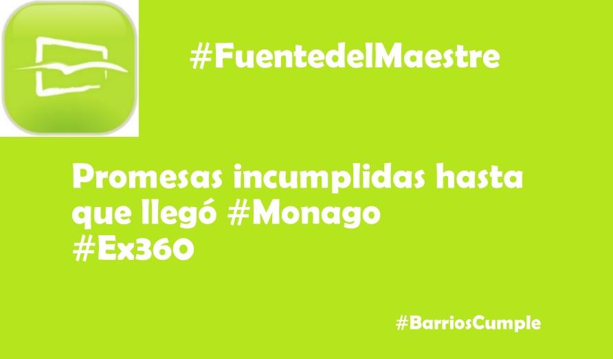 NNGGLaFuente's tweet photo. Muchas veces nos la prometieron, pero nunca se formalizó esa promesa #MonagoCumple #BarriosCumple #Ex360 http://t.co/bPO2W8hPm6
