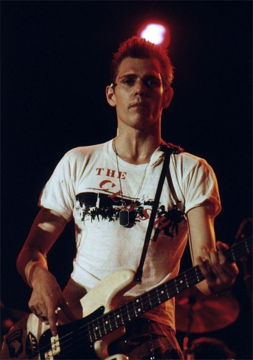 Happy Birthday Paul Gustave Simonon ( London Dec 15, 1955 )
Photo : Paul at  US Festival, 1983  