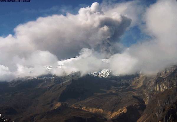 #Volcano #news Updates - Fogo, Nevado del Ruiz ash #explosion video - wp.me/p1bAUO-inj