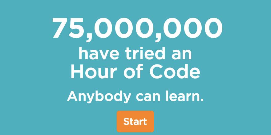 cissidahl's tweet photo. “@codeorg: 75 MILLION students tried the #HourOfCode and they've written 4 BILLION lines of code. http://t.co/YjkOlZt2Zo” #MyWayBlekinge