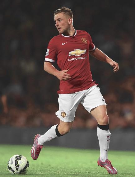 UtdEdit's tweet photo. Luke Shaw. http://t.co/XEKd6N5Fo9