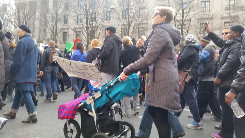 megmdaly's tweet photo. A look back on Saturday's #MarchOnWashington. Great 2c so many kids march #littleactivists #ICantBreathe #Justice4All http://t.co/sVPOYIxaqA