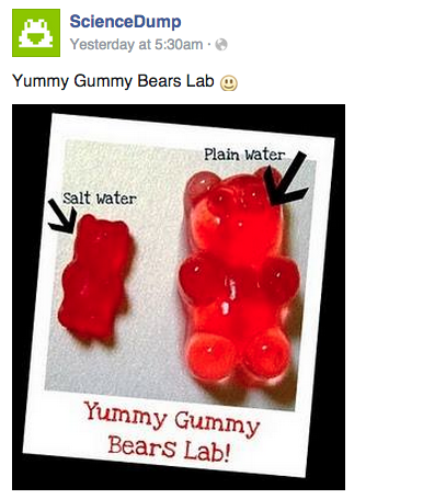 AlexChester3's tweet photo. “@balletdancer59  @Wileman_dave @RinaMate So many uses for gummy bears! For 2015?#scichatnz http://t.co/oFr7tNiNlY”