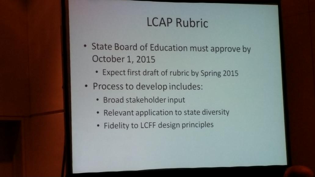 KeepingKids1st's tweet photo. Wah to expect from LCAP and LCFF in the future. #AEC2014 http://t.co/Ywrt0OTdrW