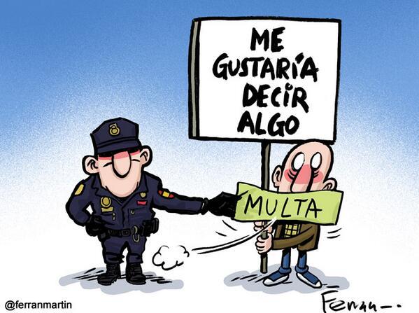 iIusionOptica's tweet photo. #NoALaLeyMordaza http://t.co/fVuos9IW7n