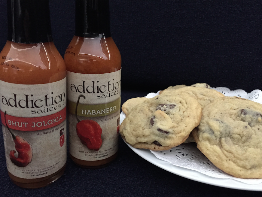 DrOz's tweet photo. If you had to choose amazing hot sauce or chocolate chip cookies, which would it be? http://t.co/0A3gzSEYZS