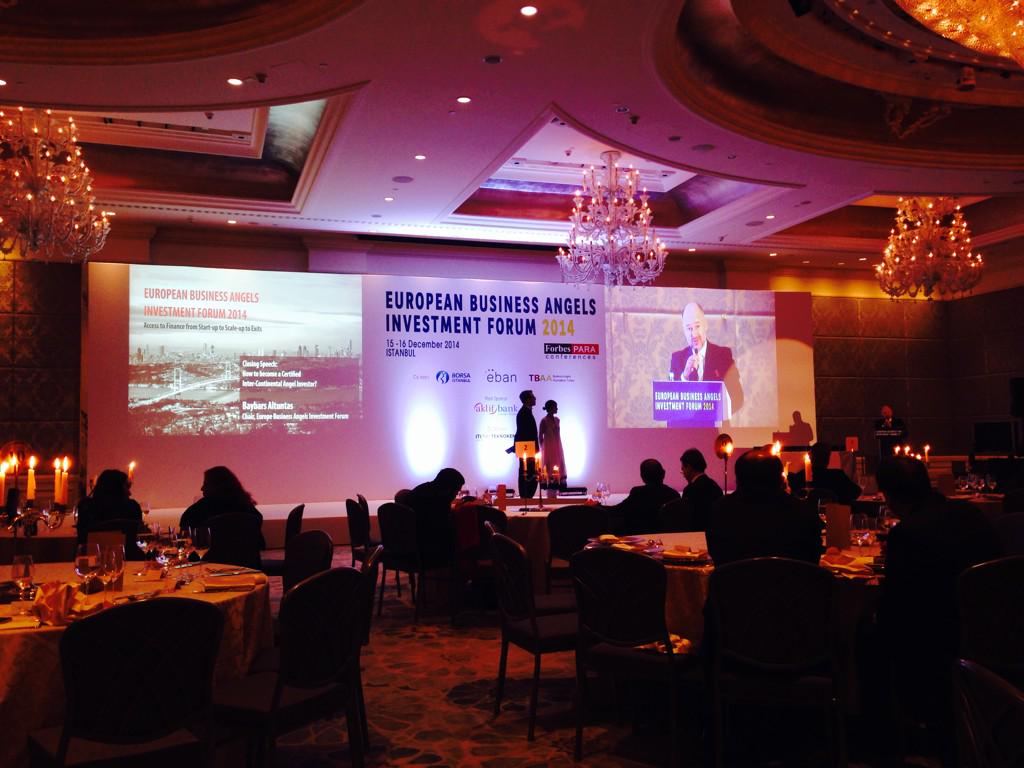 JohnTurk73's tweet image. Closing speech of EBAN Investment forum 2014 by @baybarsaltuntas brilliant event, great hospitality, thank you