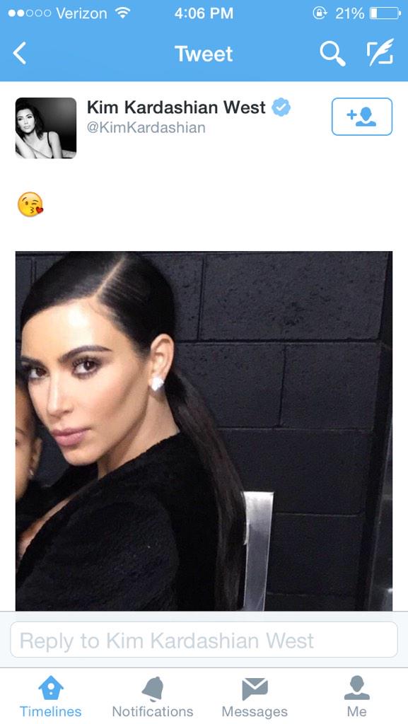 Kim K cropped out her own child 😂😂