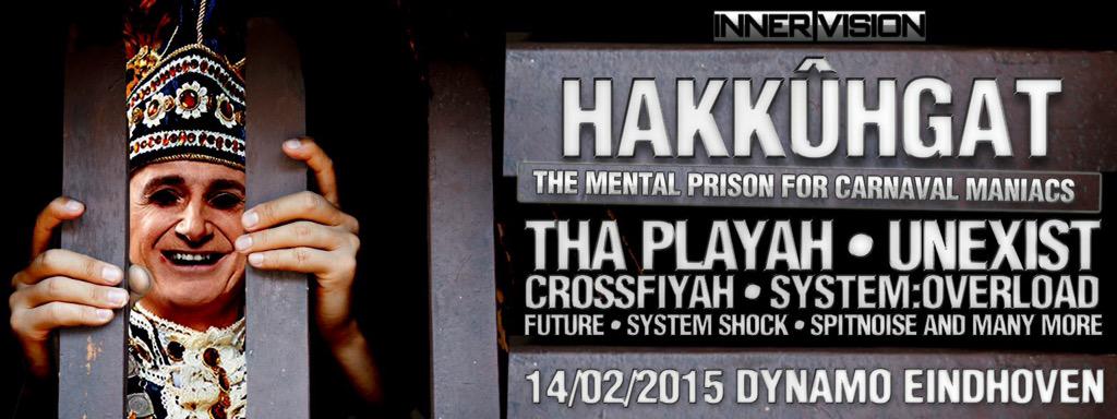 InnerVisionEhv's tweet image. Line-up release HAKKÛHGAT 2015 - 14/02/2015 @dynamo_ehv. More info here: facebook.com/events/7468890…