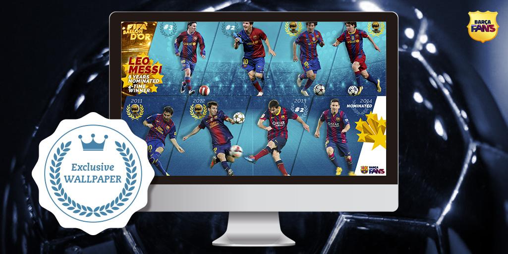 FCBarcelona_es's tweet photo. Messi, 8-time Ballon d'Or nominee. Download his exclusive wallpaper!
http://t.co/kCnqOihuRa http://t.co/ipoCT77LVb
