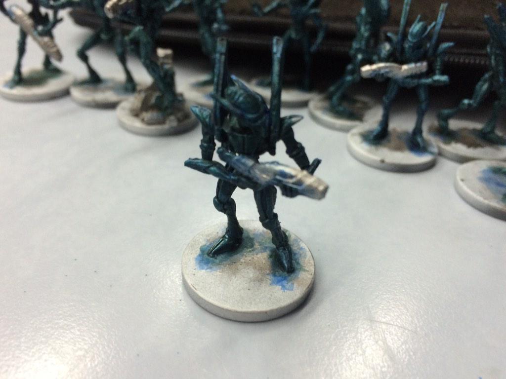 Heretic30k's tweet photo. Making a start on my #Asterians for #Deadzone from @manticgames http://t.co/qSnr5QaWfG