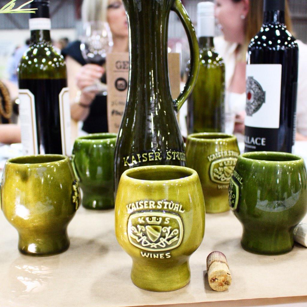 BarossaWineAu's tweet photo. A late entry for our #BarossaGenerations glass competition... Some fine Kaiser Stuhl drinking vessels #barossa #wine http://t.co/VMUGFWlBbZ