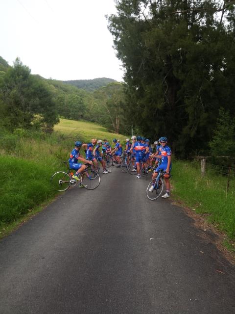 Here we go. 3500m climbing. 170km. And a bit of rain. @AvantiBikes <a href="/ShimanoOZ/">Shimano Australia Cycling</a> <a href="/motionneverstop/">Dean Clark</a> <a href="/ftp_training/">FTP Training</a>