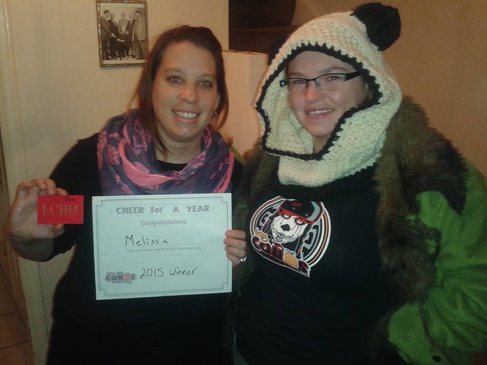 Melissa Of Hamilton was our 2015 Cheer for a Year winner - Congratulations!