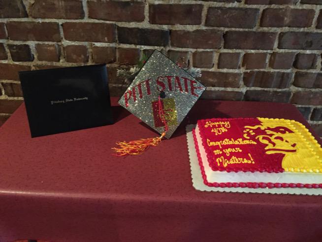 KamiButterfield's tweet image. Hubs threw me the best party ever at Hacketts! #2014grad