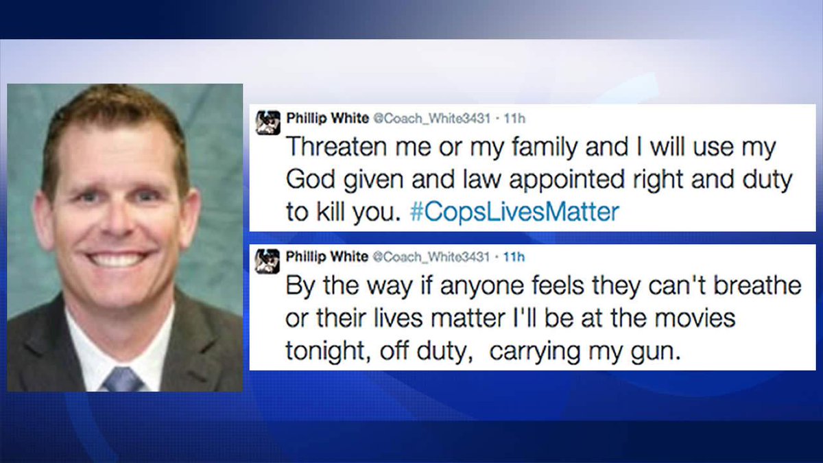 Phillip White San Jose cop put on leave over 'controversial tweets'