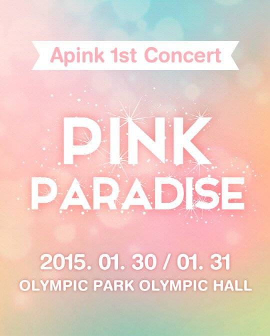 A Pink to thank fans for their success with their first solo concert 'Pink Paradise' allkpop.com/article/2014/1…