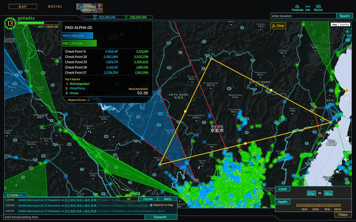 Ingress Iqtech Adds Link Planning Tool And Regional Scores To Intel Map T Co Wynv4acirj Http T Co 8ae4k5hj3q
