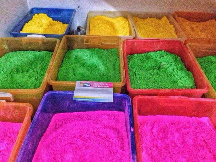 Pagi runners Bontang ini warna yang akan dipakai buat ngewarnain kamu nanti nya di #BONTANGCityRun :D