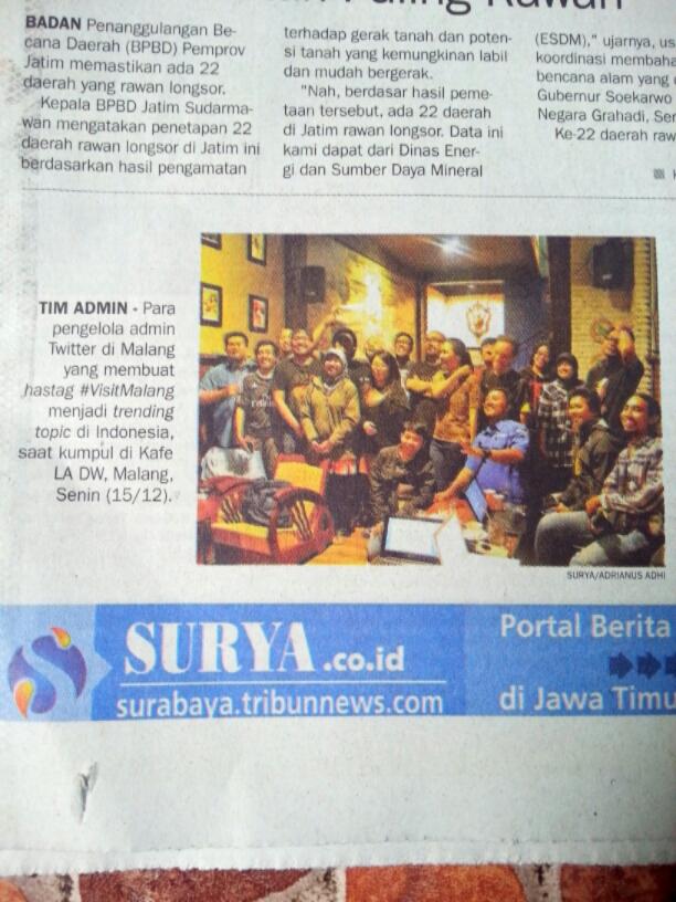 Congratulation, <a href="/EVENT_MALANG/">IG:  EVENT_MALANG</a> <a href="/TravelerMalang/">IG  @TravelerMalang</a> <a href="/acaraapa_com/">acaraapaDotcom</a> @ElfaraFM  <a href="/PuspitaFM/">103.7 FM</a> @RadioKencana <a href="/1013mfmradio/">RADIO MFM MALANG</a> 🙌 🙌