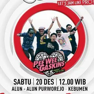 Yooo!!! Purworejo!!!! Dateng ya ke #ProJam sabtu ini...!!!