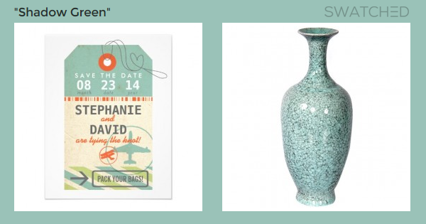Swatchedcom's tweet photo. The http://t.co/SJ6XV6wKvq Color of the day is "Shadow Green". http://t.co/9RT8icqgnb  #weddings #decor http://t.co/SbaUOdCrDi