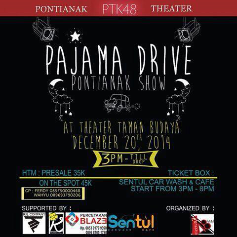 PONTIANAK | HARI INI kita akan buka booth di event ini,mulai dari jam 15.00-selesai. Banyak produk baru jg lo :)