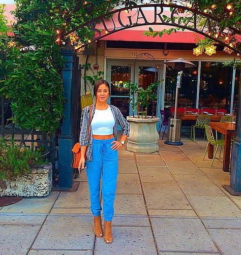 Wheredrobe's tweet photo. #WhatToWear to @SugarcaneRawBar in #MidtownMiami! 💙👛 #wheredrobe #sugarcanerawbargrill #miami #midtown #outfitideas http://t.co/SuaZlt3R5v