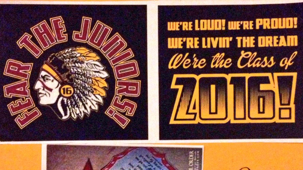DonnaHigh_'s tweet photo. If any Junior would like to purchase a class shirt, Mrs. Guerrero will be taking orders so just pass by her room!😊 http://t.co/IQlBaO9oKG