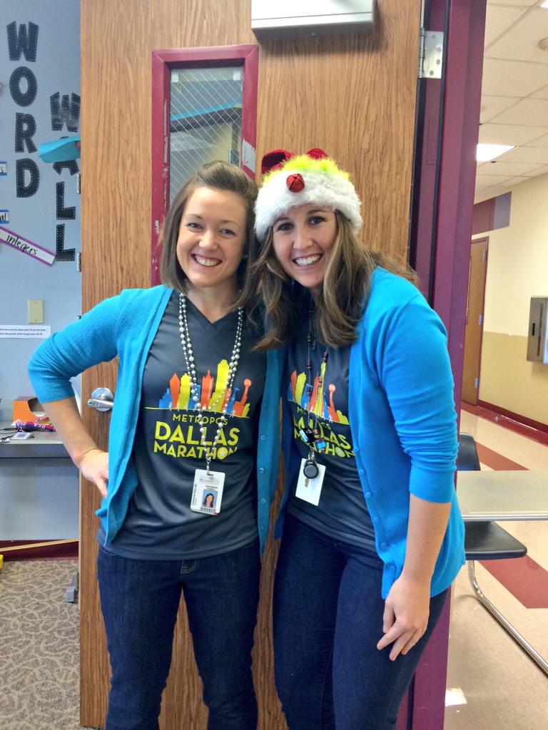 cchapteach's tweet photo. Back in teacher mode today, but still celebrating a fun half marathon yesterday! @MissMcCuaig @CTMSBulldogs #twinning http://t.co/gsckJMQa0d