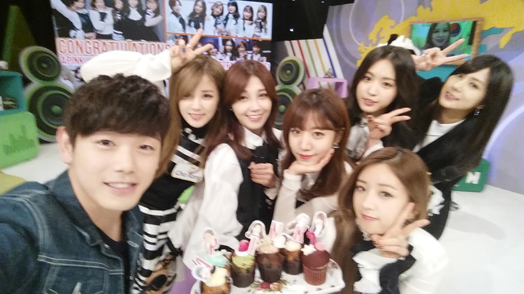 apink_sg's tweet photo. RT @arirang_ASC: Congratulations Apink!! #ApinkASC http://t.co/YFLelFJcAY