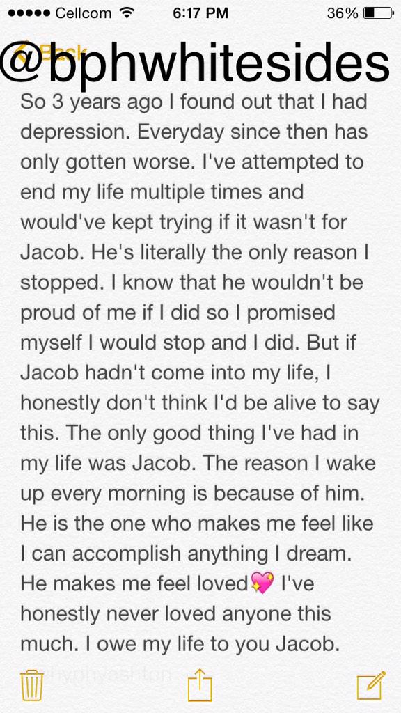 tori_alberts's tweet image. Jacob has made the biggest difference in my life. He's saved me from myself. He's my entire world💕
