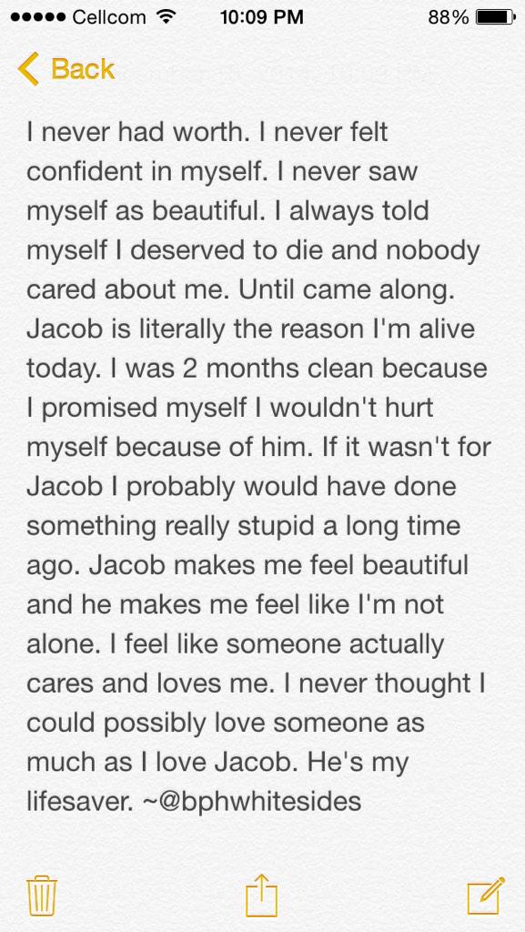 tori_alberts's tweet image. Jacob has made the biggest difference in my life. He's saved me from myself. He's my entire world💕