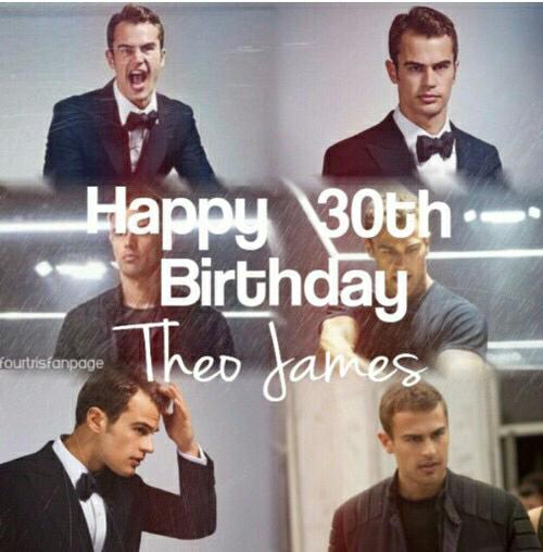 Happy 30th Birthday Theo James 