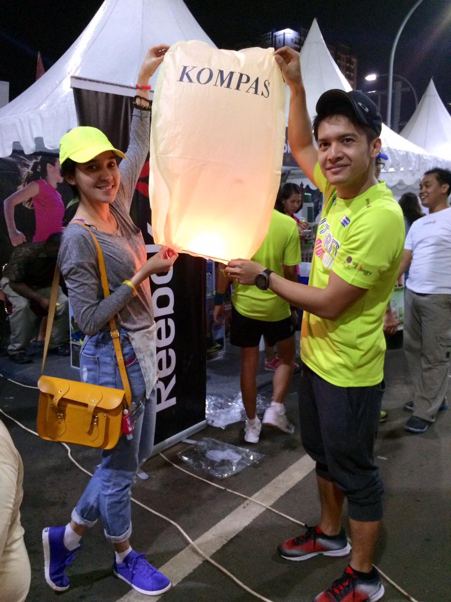 Sore, kapan terakhir kamu ikut fun run atau marathon sama pasangan seperti <a href="/dhiniaminarti29/">Dhini Aminarti</a> &amp; @dimassetto_1 ini? :)