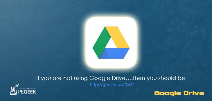 mrrobbo's tweet photo. If you are not using Google Drive….then you should be #gafe #pegeeks http://t.co/b6QFwoGjS3 http://t.co/pRMRmDg3wh